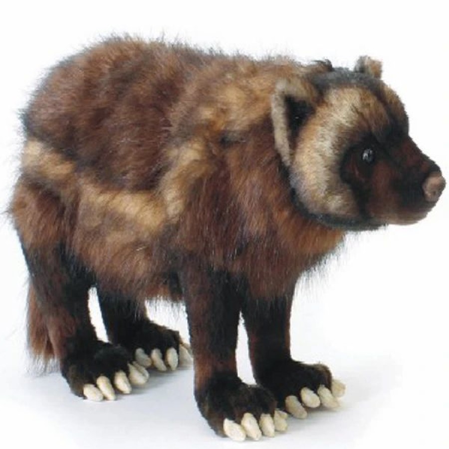 * Wolverine Toy Reproduction By Hansa, 20" Long -Affordable Gift For Your Little One! Item #Dhan-5214 Hansa Animals