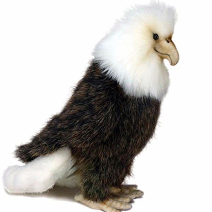 * Eagle Toy Reproduction By Hansa, 9" Tall -Affordable Gift For Your Little One! Item #Dhan-4856 Hansa Animals