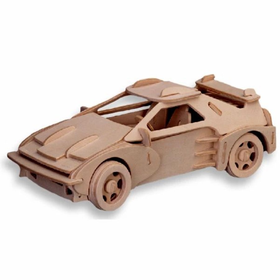 * All4Lessshop 3-D Wooden Puzzle Car Model F-20 -Affordable Gift For Your Little One! Item #Dchi-Wpz-P065 3-D Wooden Puzzles