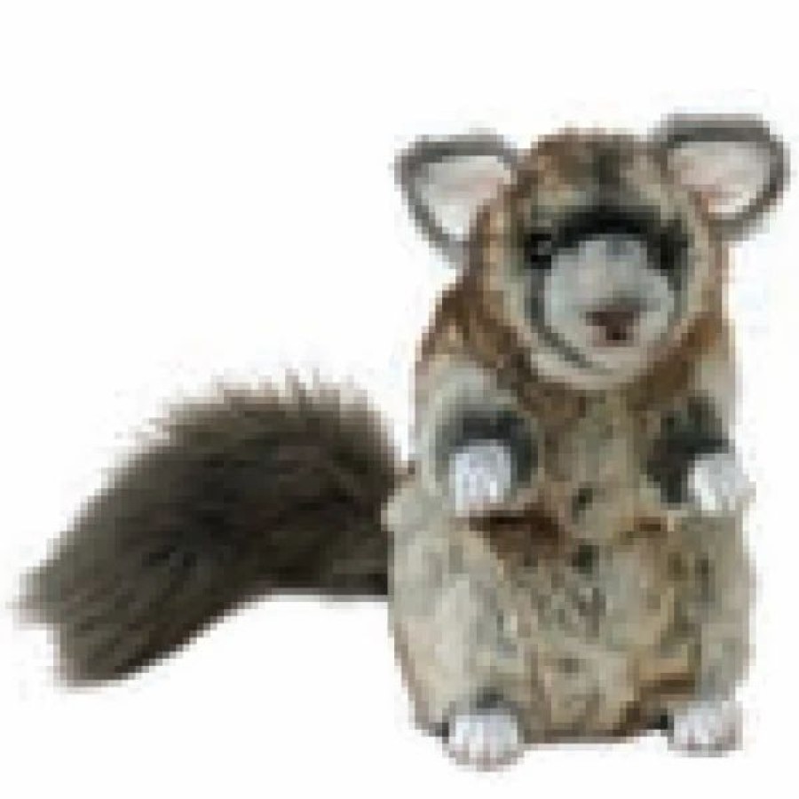 * Chinchilla Toy Reproduction By Hansa, 5.6" Tall -Affordable Gift For Your Little One! Item #Dhan-4844 Hansa Animals