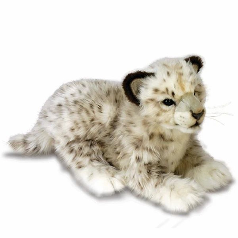 * Snow Leopard Cub (Floppy) Toy By Hansa 13" -Affordable Gift For Your Little One! Item #Dhan-4954 Hansa Animals