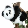 * Sitting Panda Cub Toy Reproduction By Hansa, 12" Tall -Affordable Gift For Your Little One! Item #Dhan-4859 Hansa Animals