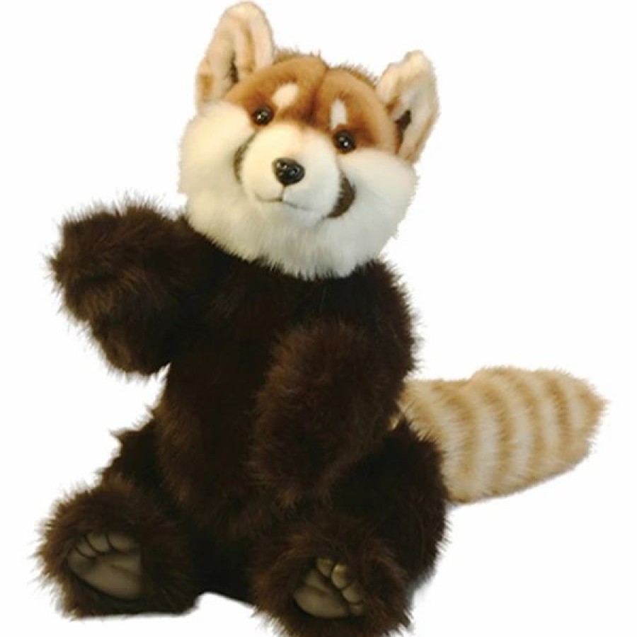 * Jointed Red Panda Toy Reproduction By Hansa, 15" Tall -Affordable Gift For Your Little One! Item #Dhan-4478 Hansa Animals