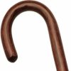 * Harvy Ladies Round Nose Crook Cane Mahogany Maple -Affordable Gift For Your Loved One! Item #Dhar-15204 Walking Canes