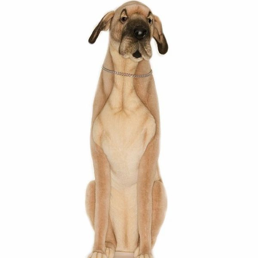 * Great Dane Toy Reproduction By Hansa, 0" Tall -Affordable Gift For Your Little One! Item #Dhan-9012 Hansa Animals