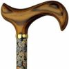 * Harvy Uni Scorched Derby Cane Fall Harvest Maple -Affordable Gift For Your Loved One! Item #Dhar-16720 Walking Canes