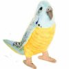 * Budgerigar Blue Toy Reproduction By Hansa, 5" Tall -Affordable Gift For Your Little One! Item #Dhan-4653 Hansa Animals