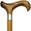 * King Of Canes Men Derby Cane Scorched Shaft, Scorched Handle -Affordable Gift For Your Loved One! Item #Dhar-58090 Walking Canes