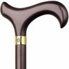 * Harvy Ladies Derby Cane High Gloss Metallic Aubergine -Affordable Gift For Your Loved One! Item #Dhar-07812 Walking Canes