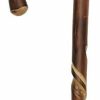 * Harvy Men Crook Cane Scorched Chestnut -Affordable Gift For Your Loved One! Item #Dhar-07638 Walking Canes