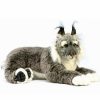 * Laying Lynx Toy Reproduction By Hansa, 28" Long -Affordable Gift For Your Little One! Item #Dhan-4048 Hansa Animals