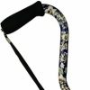 * Harvy Adjustable Center Balance Offset Cane Metallic Dogwood -Affordable Gift For Your Loved One! Item #Dhar-52121 Walking Canes