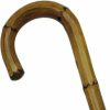 * Harvy Men Crook Cane Genuine Manilla -Affordable Gift For Your Loved One! Item #Dhar-68000 Walking Canes