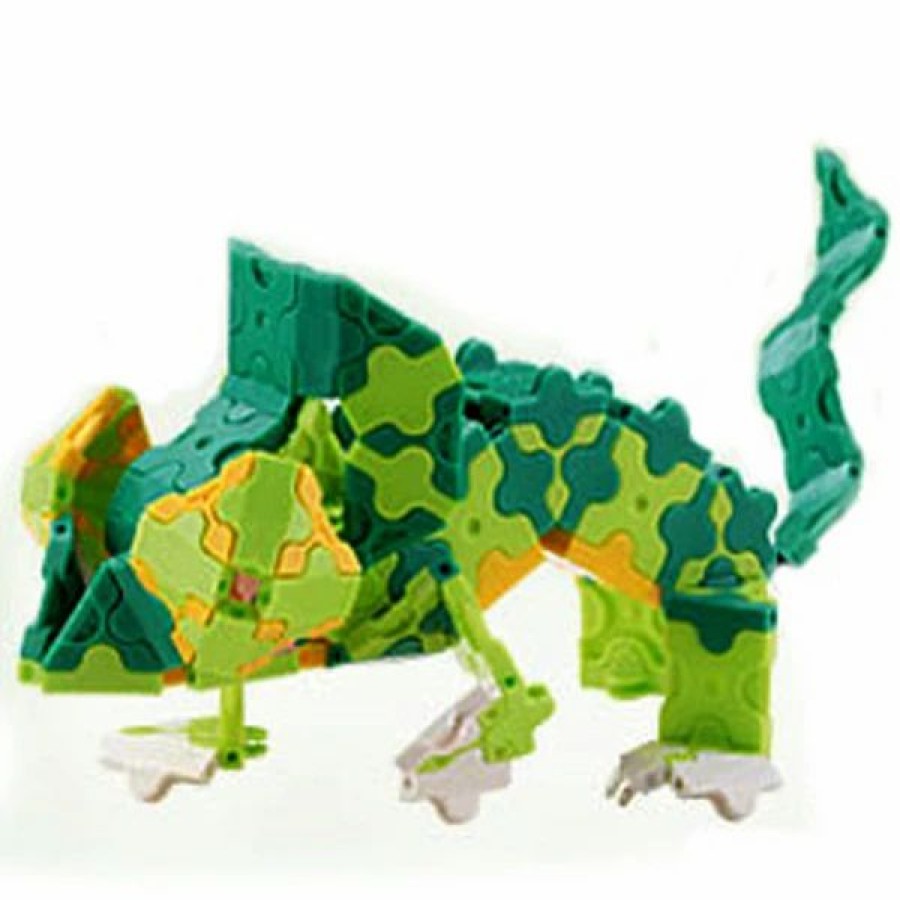 * Laq Fun Puzzle Bits 175 Set -Mini Chameleon -Affordable Gift For Your Little One! Item #Dlaq-703408 Laq Puzzles