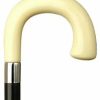 * Harvy Men Square Nose Cane Black Maple With Ivory Handle -Affordable Gift For Your Loved One! Item #Dhar-12108 Walking Canes