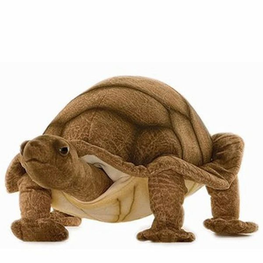 * Turtle With Adjustable Head Reproduction By Hansa 15" -Affordable Gift For Your Little One! Item #Dhan-4245 Hansa Animals