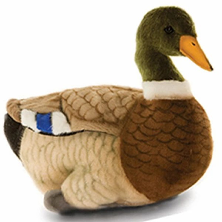 * Mallard Mama Toy Reproduction By Hansa, 13" Long -Affordable Gift For Your Little One! Item #Dhan-3601 Hansa Animals