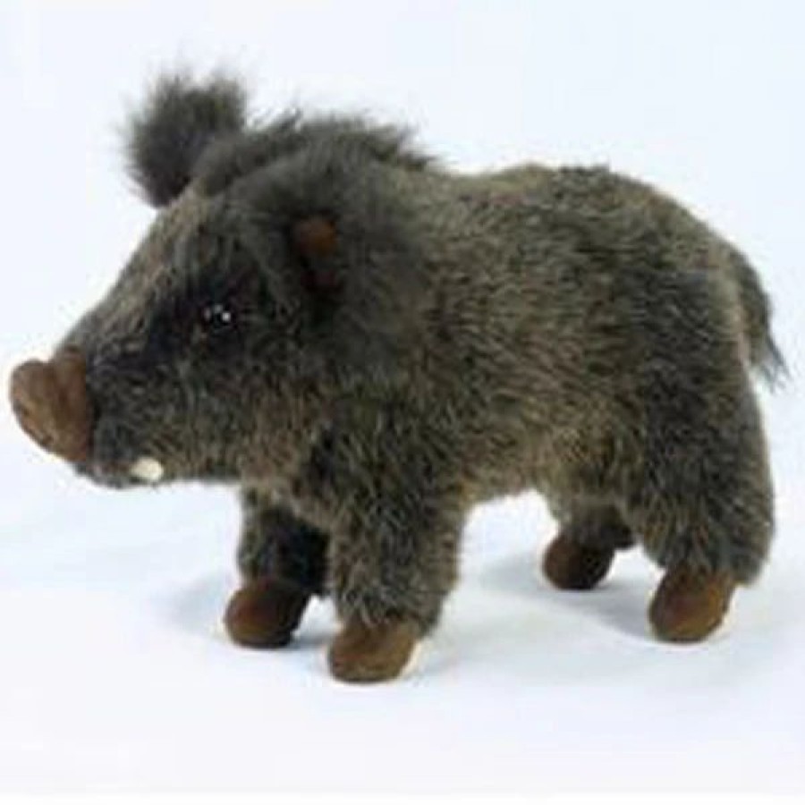 * Wild Boar Mama Toy Reproduction By Hansa, 13" Long -Affordable Gift For Your Little One! Item #Dhan-2830 Hansa Animals