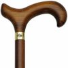 * King Of Canes Men Derby Cane Scorched Cherry -Affordable Gift For Your Loved One! Item #Dhar-58890 Walking Canes