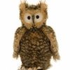 * Owl With Moving Head Toy Reproduction Hansa, 9" -Affordable Gift For Your Little One! Item #Dhan-4465 Hansa Animals