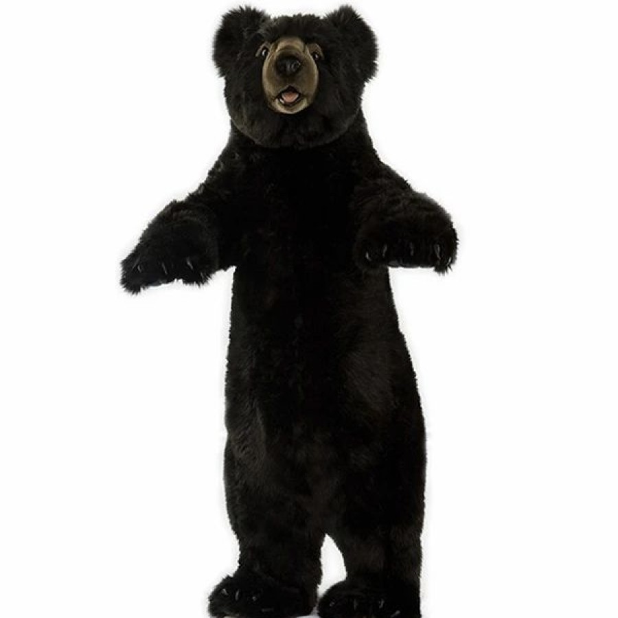 * Standing Black Bear Toy Hansa 35" -Affordable Gift For Your Little One! Item #Dhan-4812 Hansa Animals