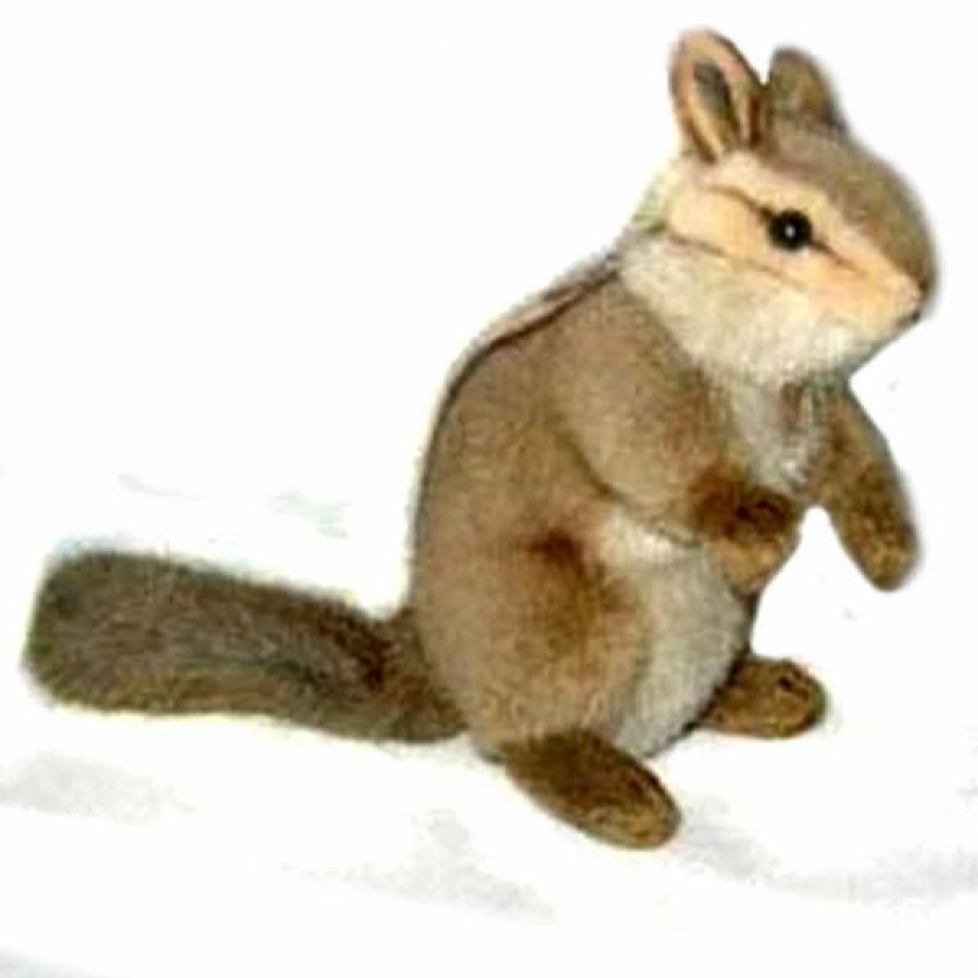 * Sitting Chipmunk Toy Reproduction By Hansa, 6" Tall -Affordable Gift For Your Little One! Item #Dhan-3090 Hansa Animals