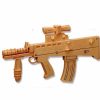 * All4Lessshop 3-D Wooden Puzzle Carbine L85A1 Model -Affordable Gift For Your Little One! Item #Dchi-Wpz-P111 3-D Wooden Puzzles