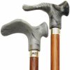 * Harvy Scorched Cherry Cane Grey Marbleized Acrylic Handle -Affordable Gift For Your Loved One! Item #Dhar-07882 Walking Canes