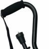 * Harvy Adjustable Center Balance Orthopedic Cane Black -Affordable Gift For Your Loved One! Item #Dhar-51708 Walking Canes