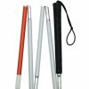 * Harvy Stylish 4-Section Folding Grip White/Black Cane -Affordable Gift For Your Loved One! Item #Dhar-14827 Walking Canes