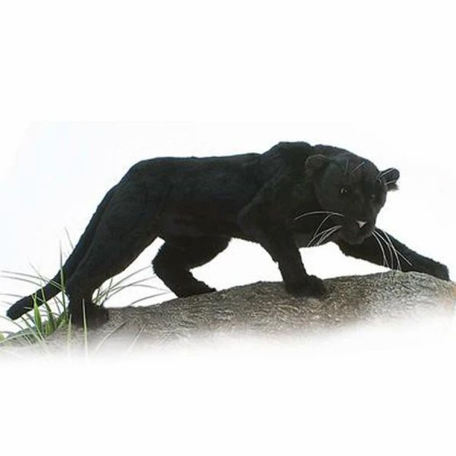 * Crawling Black Panther Reproduction By Hansa, 22" -Affordable Gift For Your Little One! Item #Dhan-5305 Hansa Animals