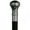 * Harvy Uni Bulb Cane Black, Brass Handle -Affordable Gift For Your Loved One! Item #Dhar-11330 Walking Canes