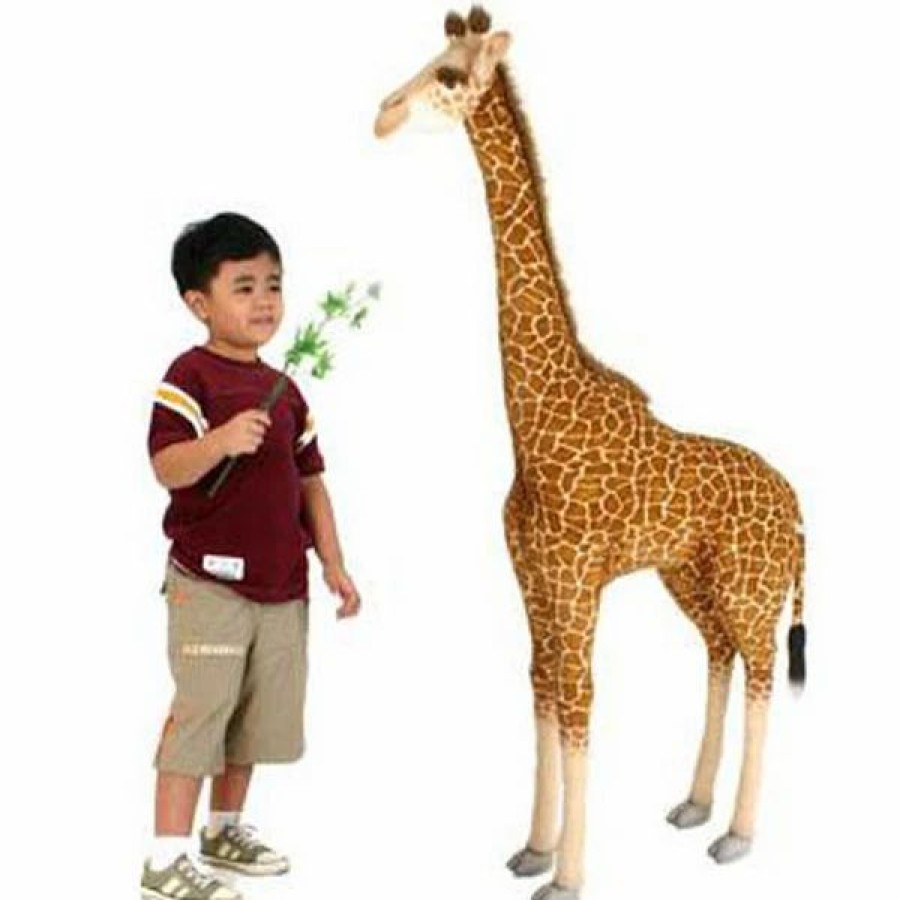 * Giraffe Toy Reproduction By Hansa, 43" Tall -Affordable Gift For Your Little One! Item #Dhan-2652 Hansa Animals