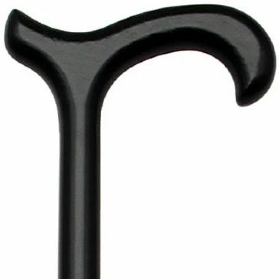 * Harvy Men First Choice Derby Cane Black Beechwood -Affordable Gift For Your Loved One! Item #Dhar-07620 Walking Canes