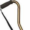 * Harvy Ladies Adjustable Center Balance Offset Cane Bronze -Affordable Gift For Your Loved One! Item #Dhar-51003 Walking Canes