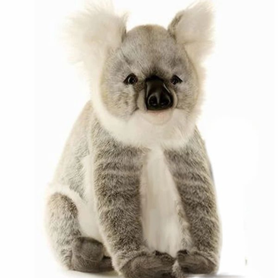 * Happy Koala Mama Toy Reproduction By Hansa, 17" Tall -Affordable Gift For Your Little One! Item #Dhan-3523 Hansa Animals