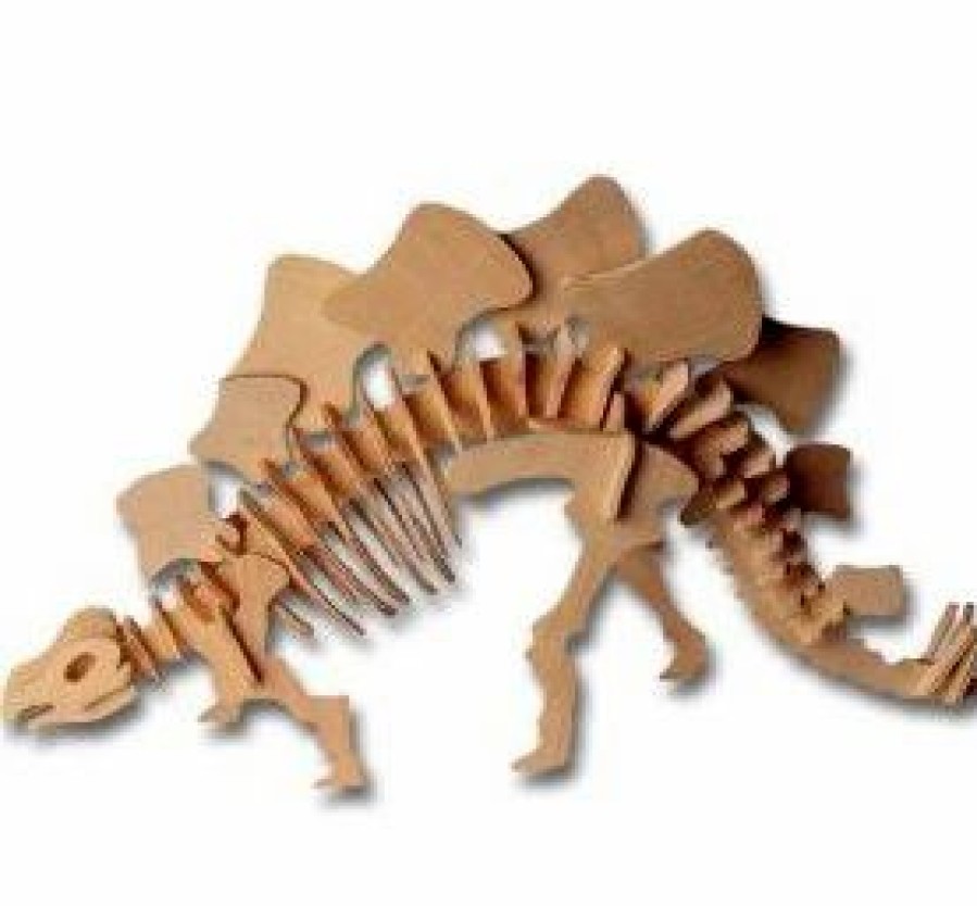 * All4Lessshop 3-D Wooden Puzzle Large Stegosaurus 3-D Wooden Puzzles