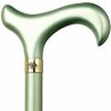 * Harvy Ladies Derby Cane High Gloss Metallic Green Apples -Affordable Gift For Your Loved One! Item #Dhar-07810 Walking Canes