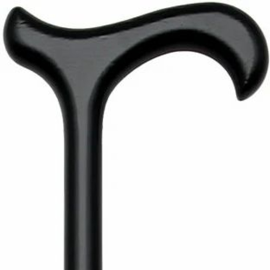 * Harvy Ladies First Choice Derby Cane Black Beechwood -Affordable Gift For Your Loved One! Item #Dhar-07720 Walking Canes