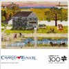 * Buffalo Games Charles Wysocki Nantucket Flower Shop 300 Piece Jigsaw Puzzle Fall Puzzles