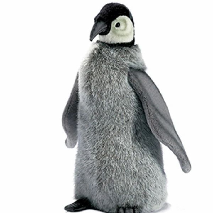 * Baby Emperor Penguin Reproduction Hansa 9" -Affordable Gift For Your Little One! Item #Dhan-4668 Hansa Animals