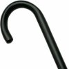 * Harvy Round Nose Crook Cane Hardwood Black -Affordable Gift For Your Loved One! Item #Dhar-31008 Walking Canes