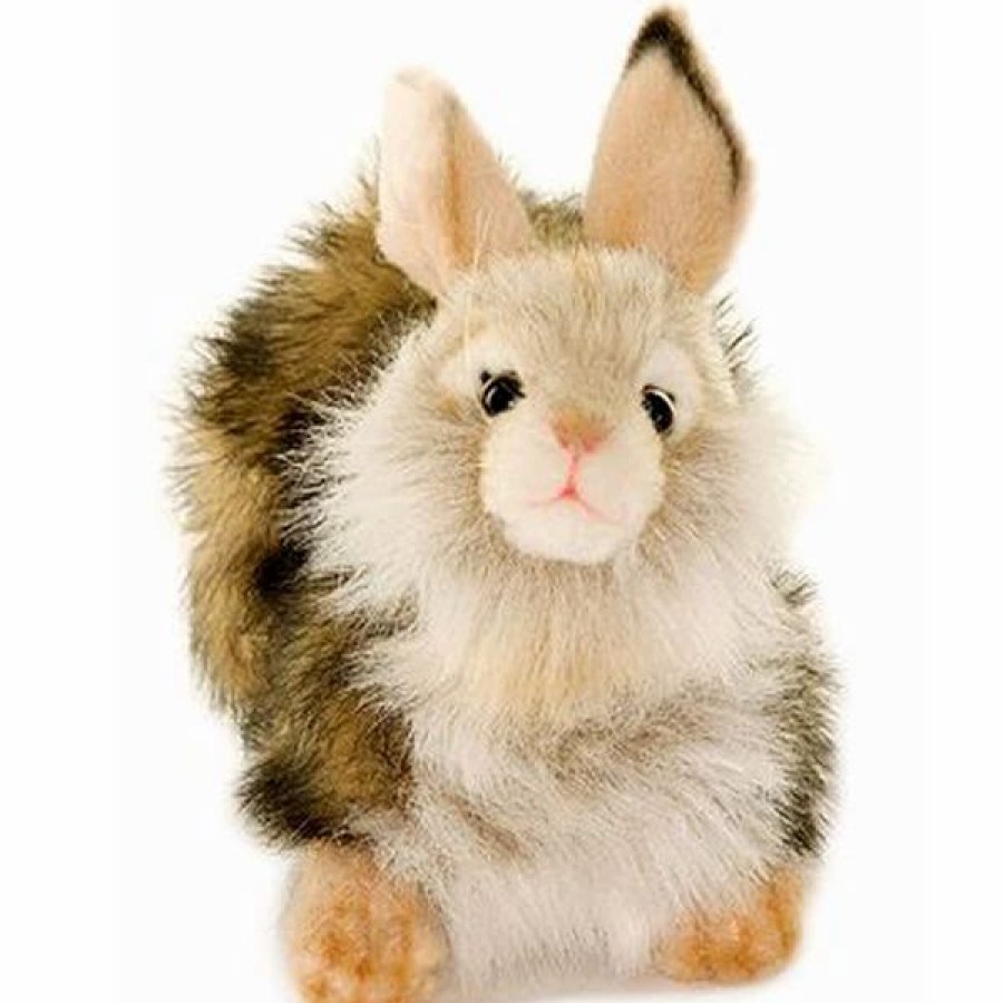 * Rabbit Fawn Toy Reproduction By Hansa, 10" Long -Affordable Gift For Your Little One! Item #Dhan-4015 Hansa Animals