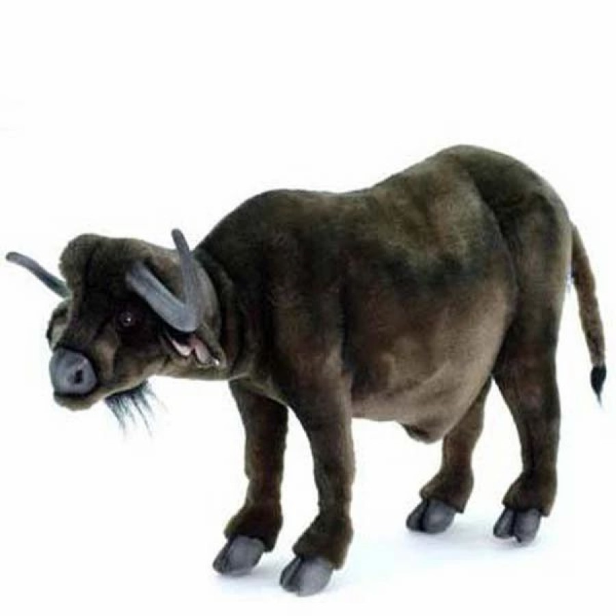 * Buffalo Toy Reproduction By Hansa, 18" Long -Affordable Gift For Your Little One! Item #Dhan-5113 Hansa Animals