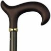 * Harvy Men Adjustable Soft Touch Derby Cane Bronze Aluminum -Affordable Gift For Your Loved One! Item #Dhar-07605 Walking Canes