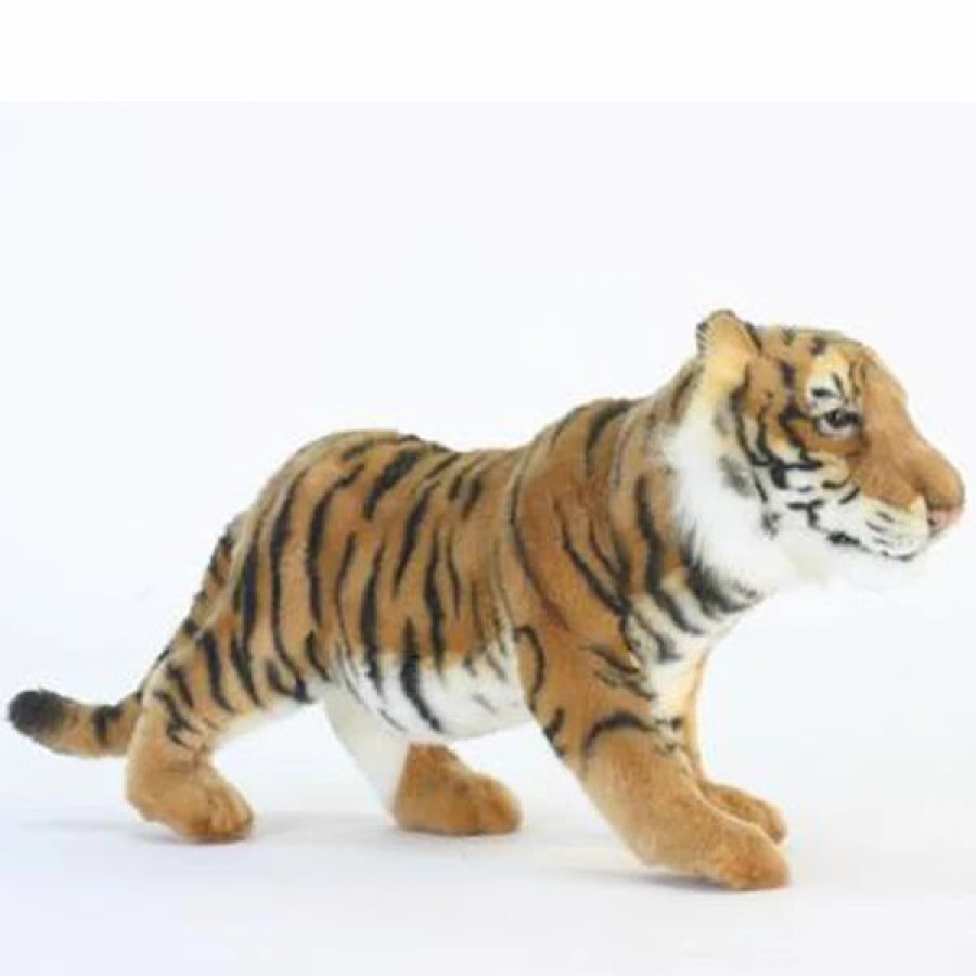 * Standing Tiger Cub Toy Reproduction By Hansa, 18" Long -Affordable Gift For Your Little One! Item #Dhan-5310 Hansa Animals