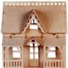 * All4Lessshop 3-D Wooden Puzzle House With Veranda -Affordable Gift For Your Little One! Item #Dchi-Wpz-G-Dh003 3-D Wooden Puzzles