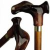 * Harvy Scorched Cherry Cane Acrylic Marbelized Handle -Affordable Gift For Your Loved One! Item #Dhar-07880 Walking Canes