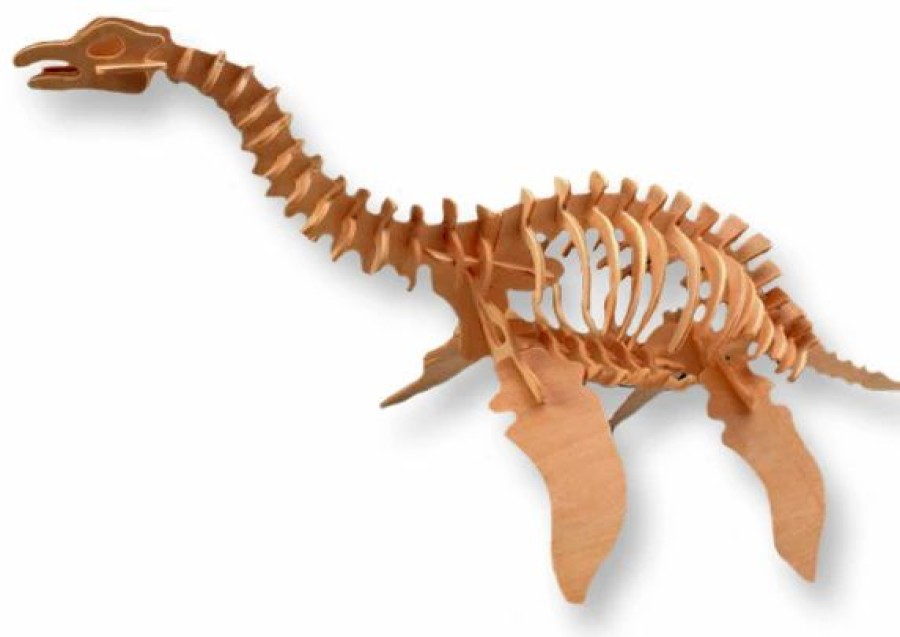 * All4Lessshop 3-D Wooden Puzzle Large Plesiosaurus 3-D Wooden Puzzles