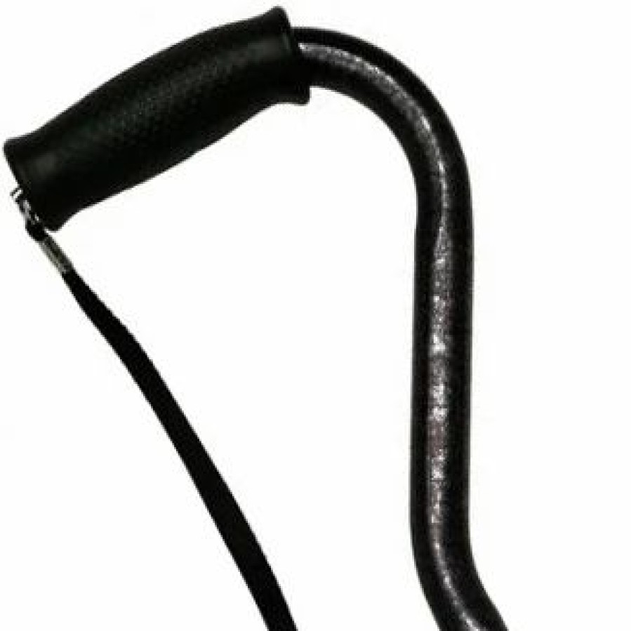 * Harvy Adjustable Center Balancecomfort Cane Black Aluminum -Affordable Gift For Your Loved One! Item #Dhar-51658 Walking Canes